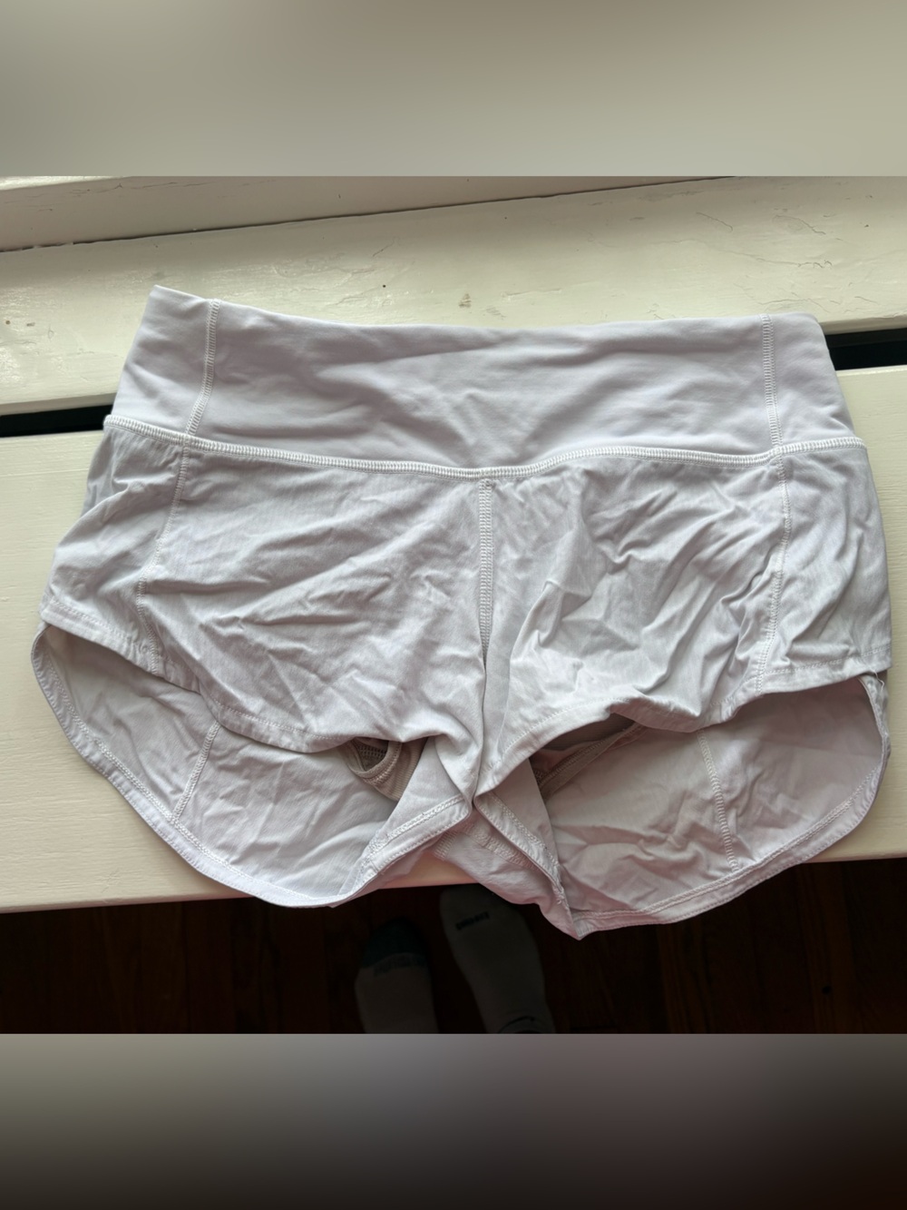 lululemon athletica White Athletic Shorts